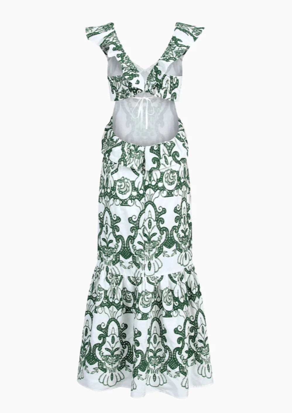 Leila® | Sorrento Long dress with slit