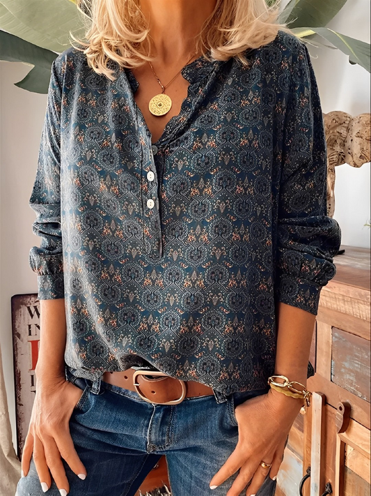 Adriana® | Vintage Summer Blouse