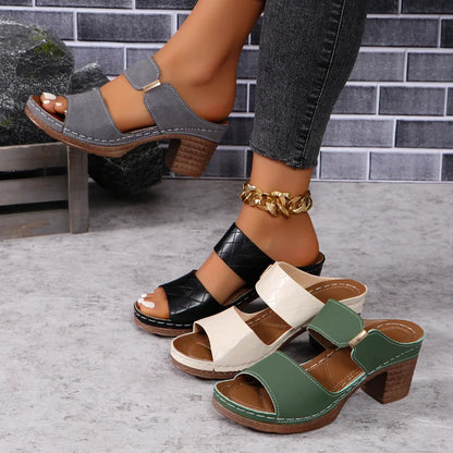 Leila® | Versatile Block Heel Sandals For Every Occasion