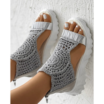 Natalia® | Dames Braided Sandals