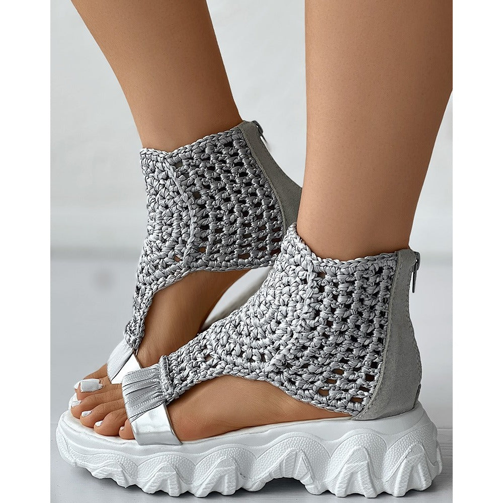 Natalia® | Dames Braided Sandals