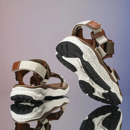 Jessica® | Non-Slip Sandals With Hook And Eye Closure