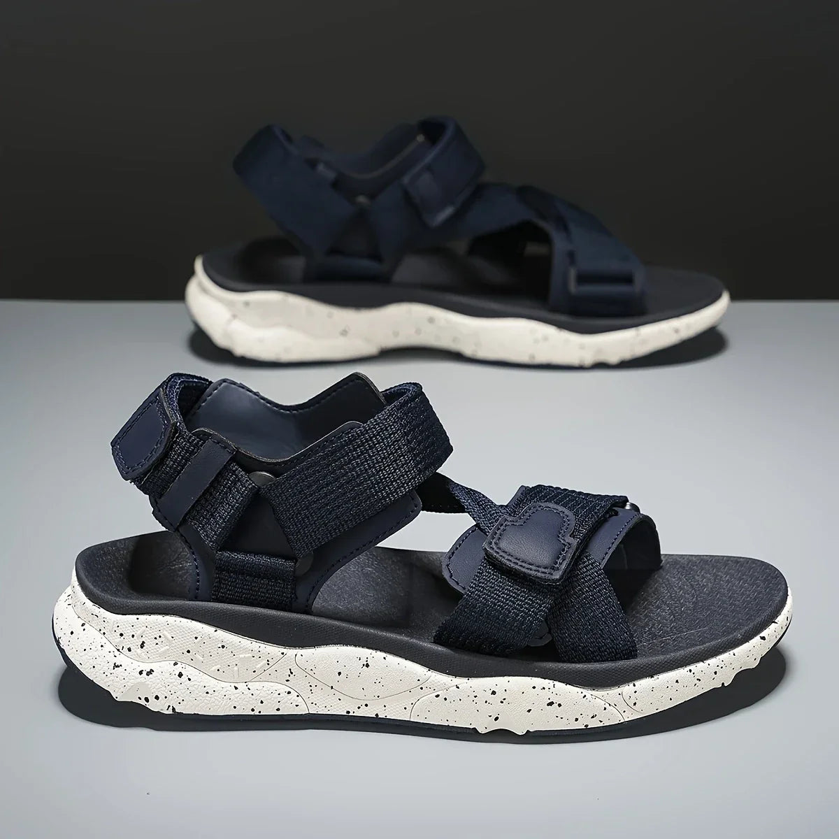 Jessica® | Non-Slip Sandals With Hook And Eye Closure