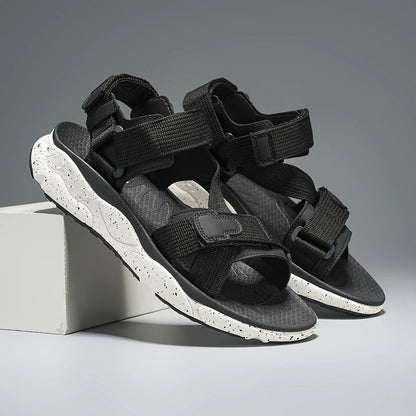 Jessica® | Non-Slip Sandals With Hook And Eye Closure