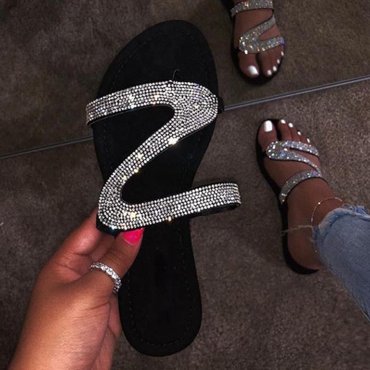 Julia® | Elegant Crystal Sandals