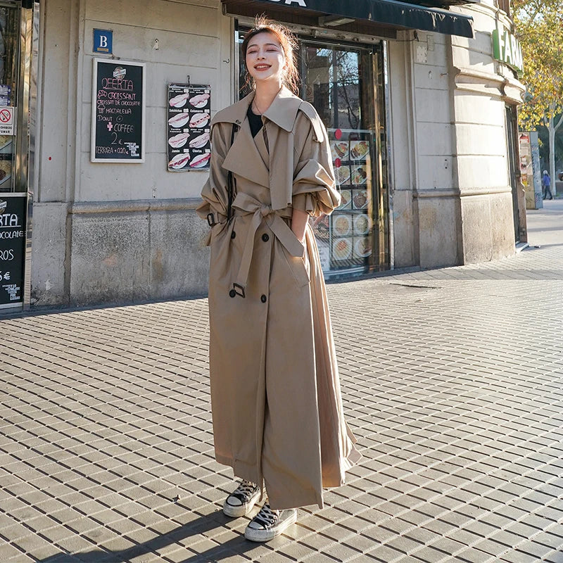 Adela | Hannelore ��� Long coat for women Elegant Timeless