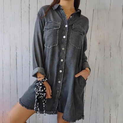 Linda® | Comfortable summer denim coat