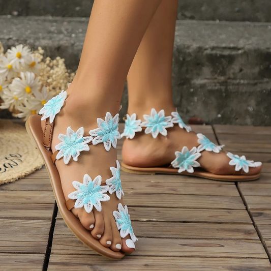 Lorena® | Floral Sandals For Women