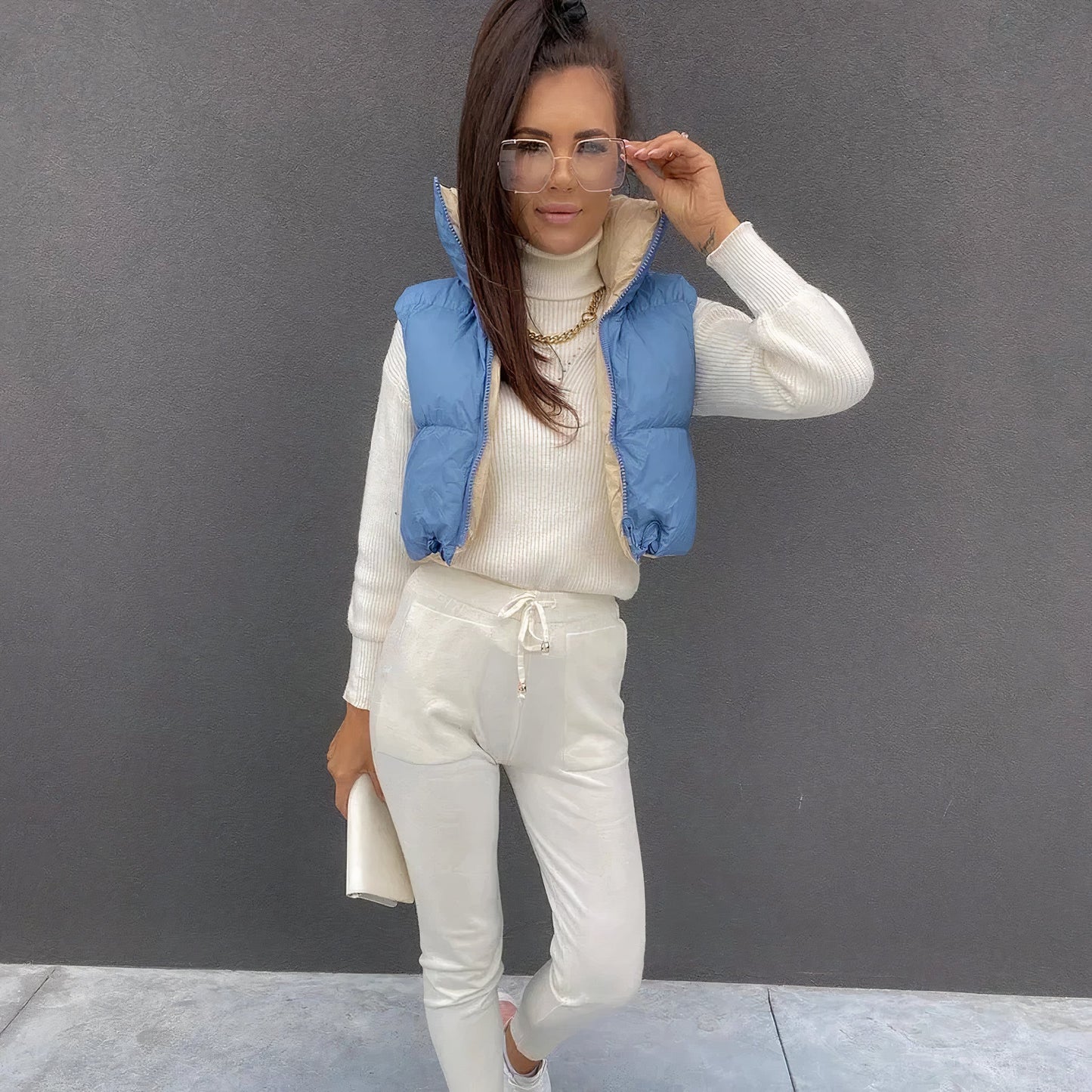 Lya® | Modern and warm vest jacket