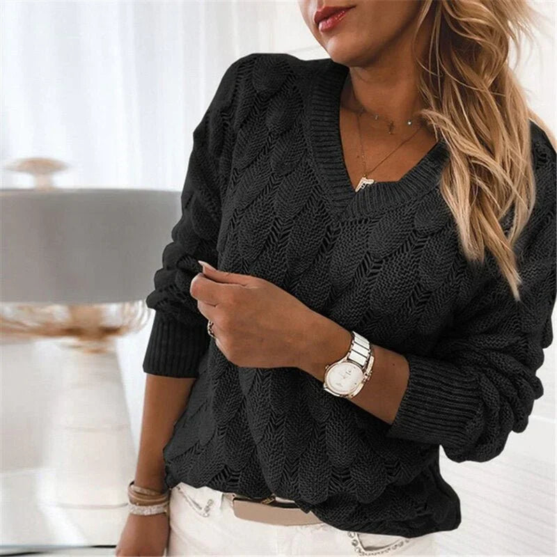 Leopoldina | elegant autumn sweater for women