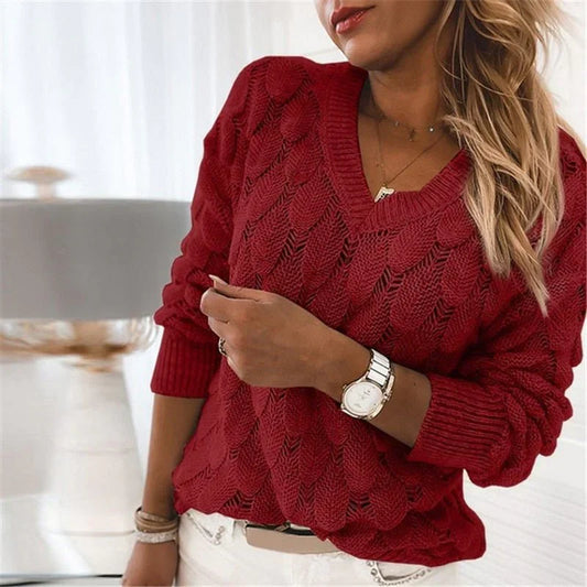 Leopoldina | elegant autumn sweater for women