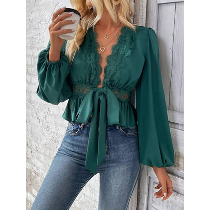 Leticia® | Women'S Blouse With Lace Details And Flattering Cut