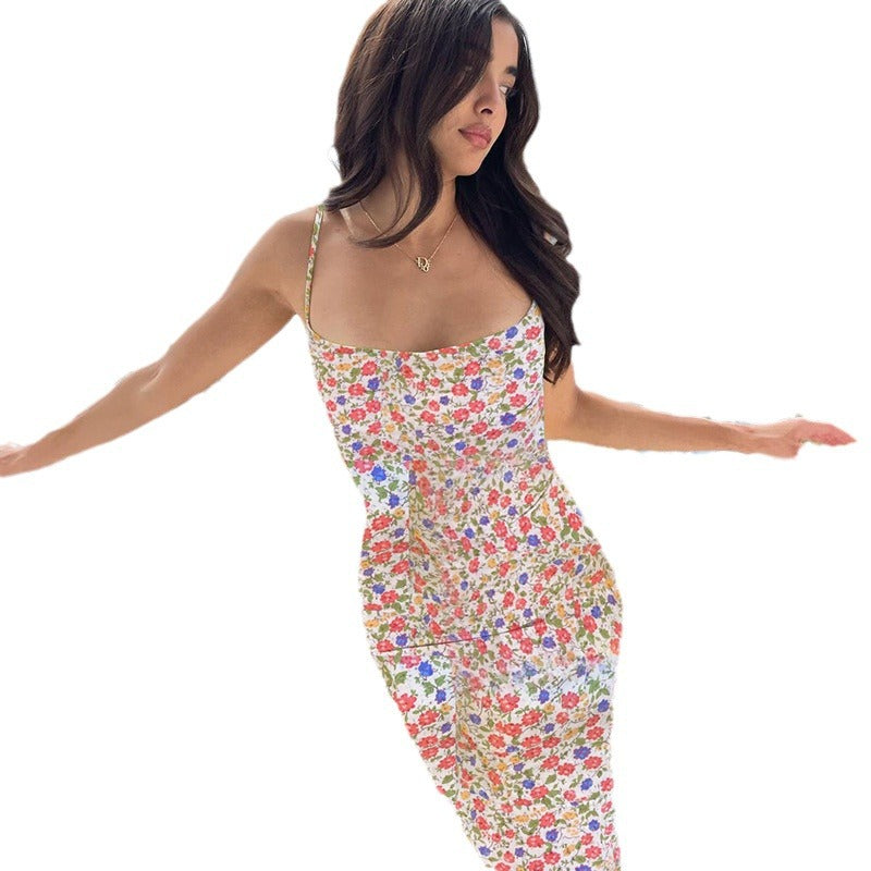 Leila® | Women'S Floral Slip Maxi Dress