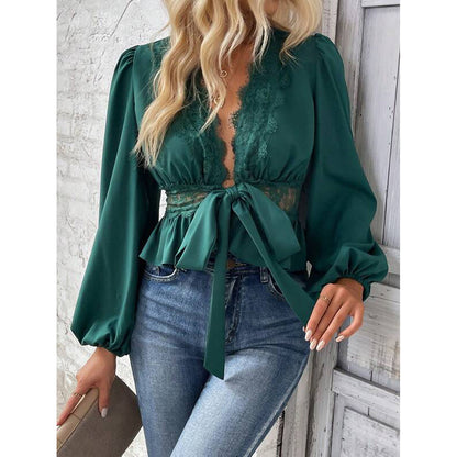 Leticia® | Women'S Blouse With Lace Details And Flattering Cut