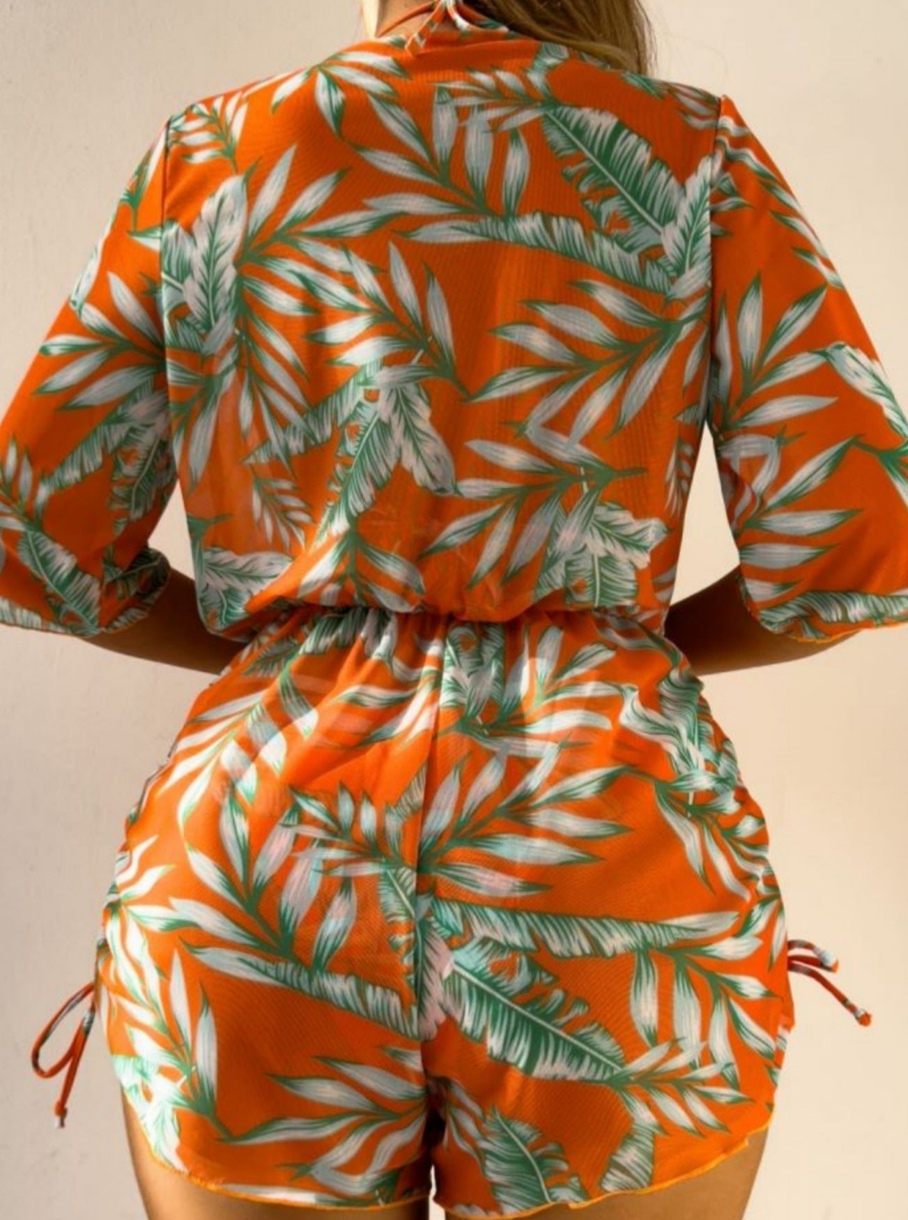 Braylee® | Tropical Printed Three-Piece Sexy Bikini