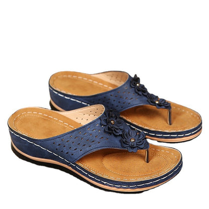 Oriana® | Women'S Blumen Cut-Out Slide Sandals