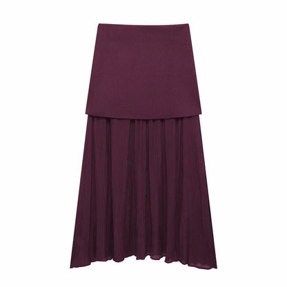 Lina® | Combined knitting set “Annie” with pleated skirt