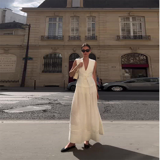 Adriana® | Elegant white dress