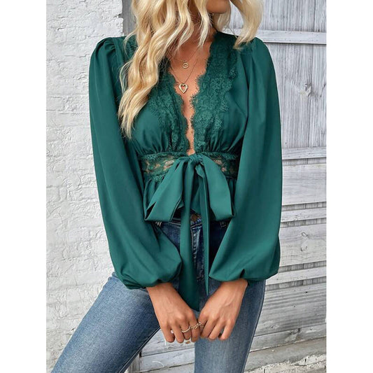 Leticia® | Women'S Blouse With Lace Details And Flattering Cut