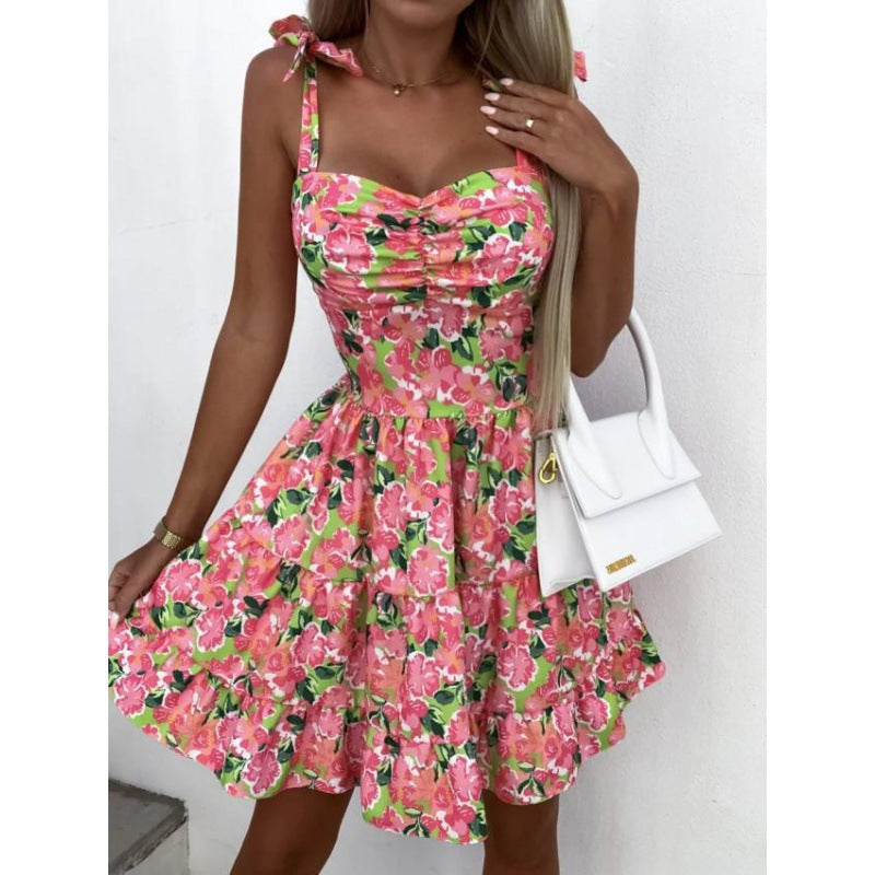Abigail® | Women'S Floral Dress With Adjustable Straps