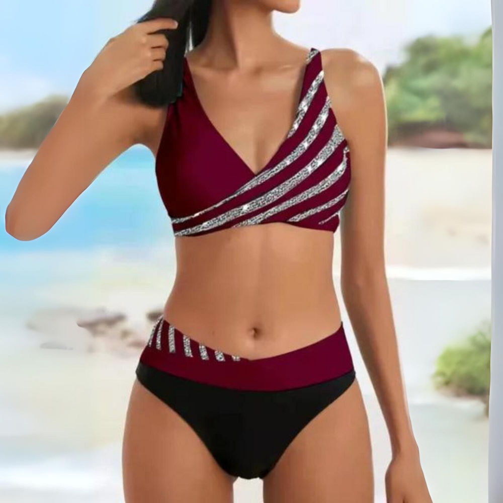 Laurene® | Elegant Bikini With A Low Waist