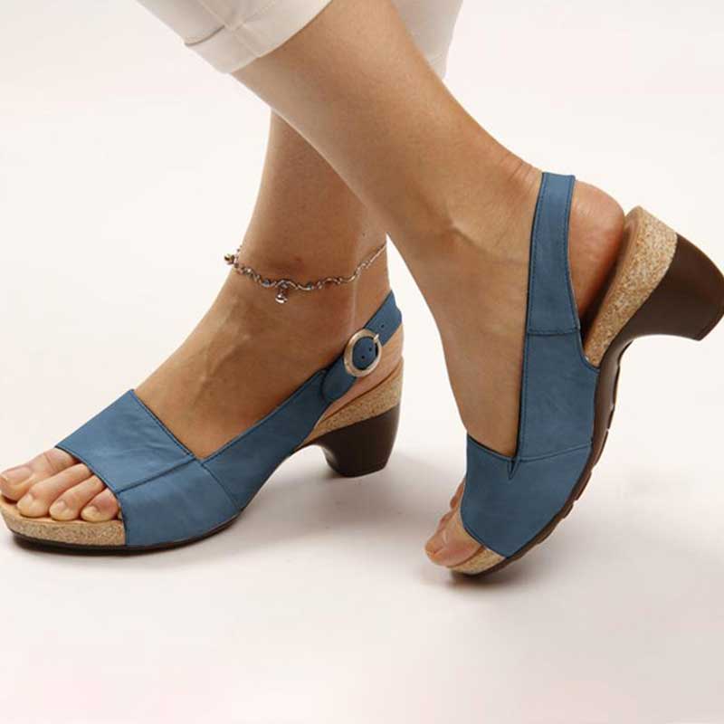Zoraida® | Orthopedic Sandals With A Comfortable Heel