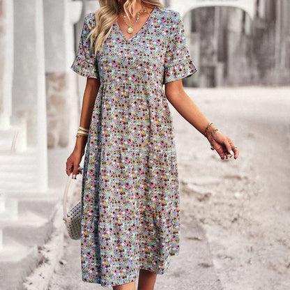 Lena® | Women'S Casual Floral Summer Dress