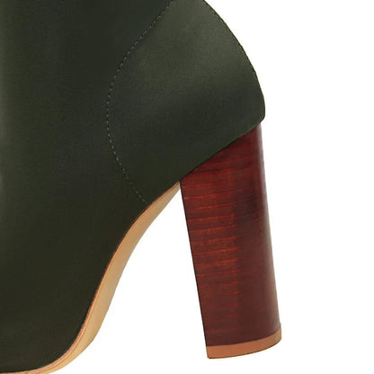 Liboria | High heel ankle boots with pointed toe