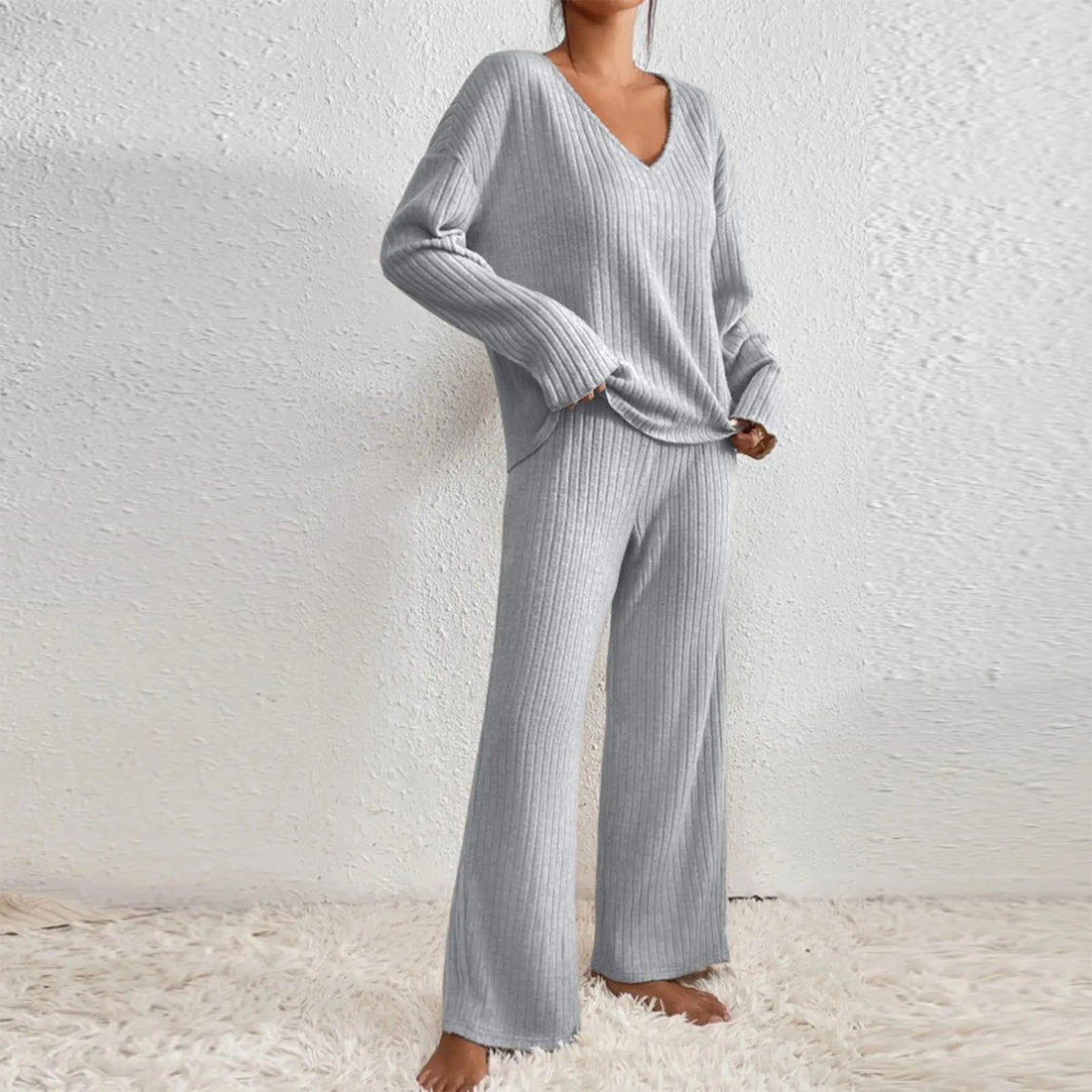 Adela® | Cozy knitted two-piece suit