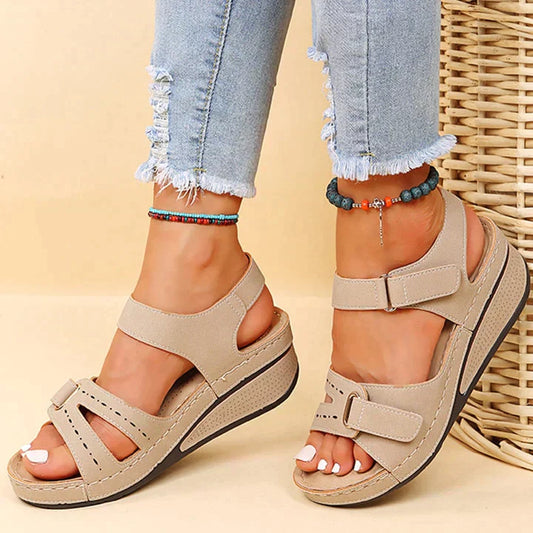 Ramona® | Comfortable orthopedic sandals with a wedge heel