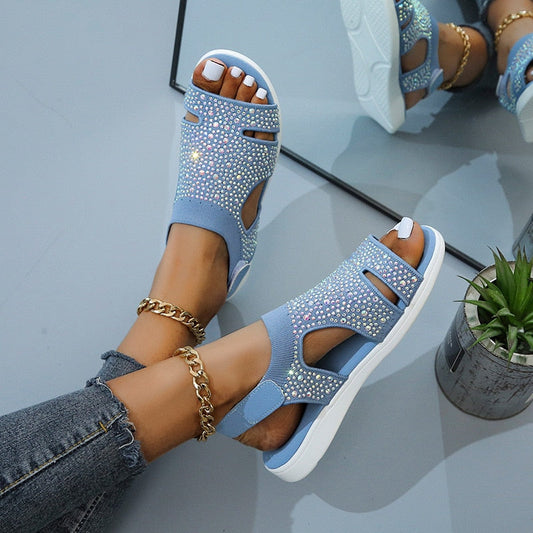 Adalina® | Sandals With Glitter
