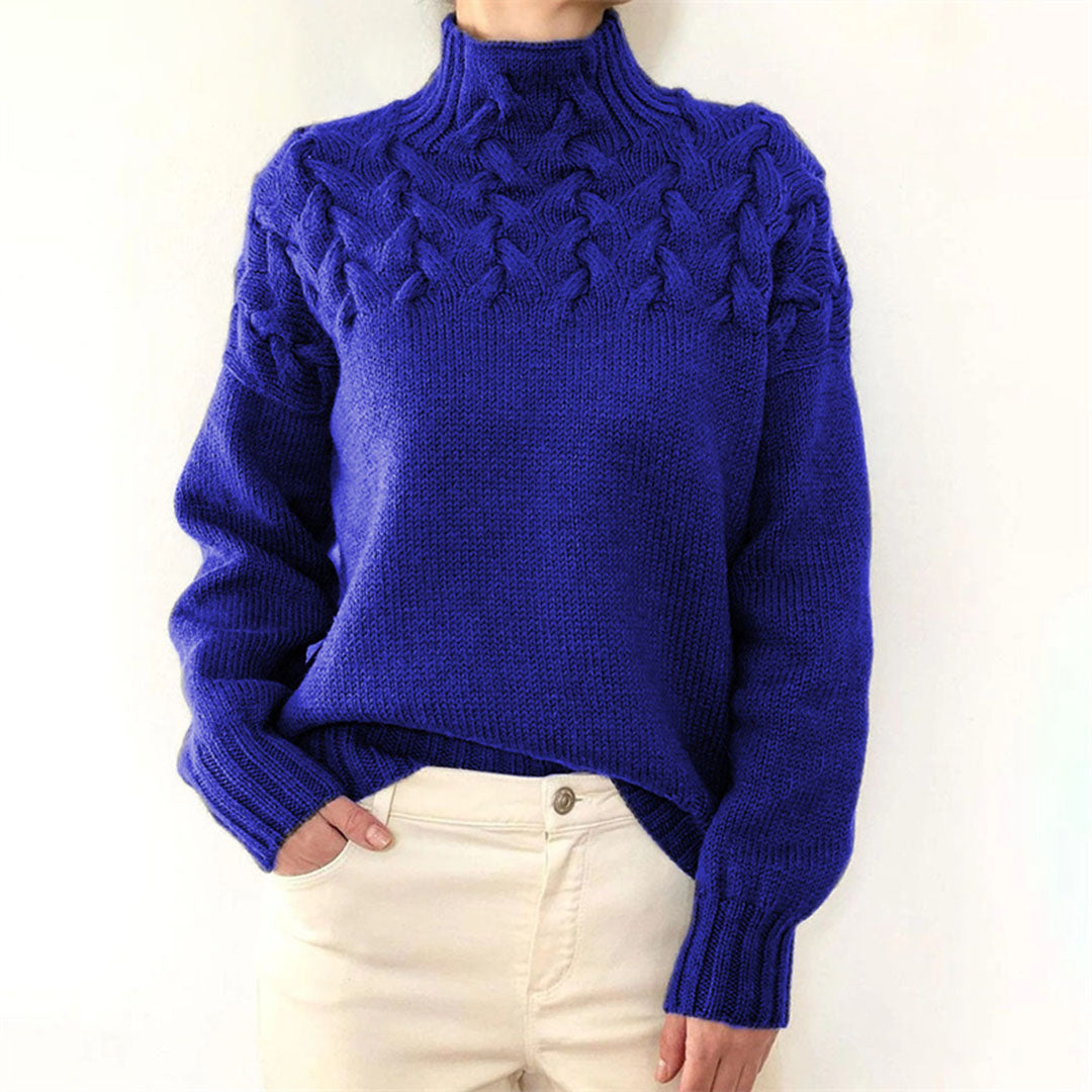 Leticia® | Knitted turtleneck sweater for women