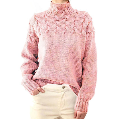 Leticia® | Knitted turtleneck sweater for women