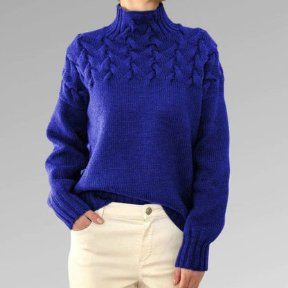 Leticia® | Knitted turtleneck sweater for women