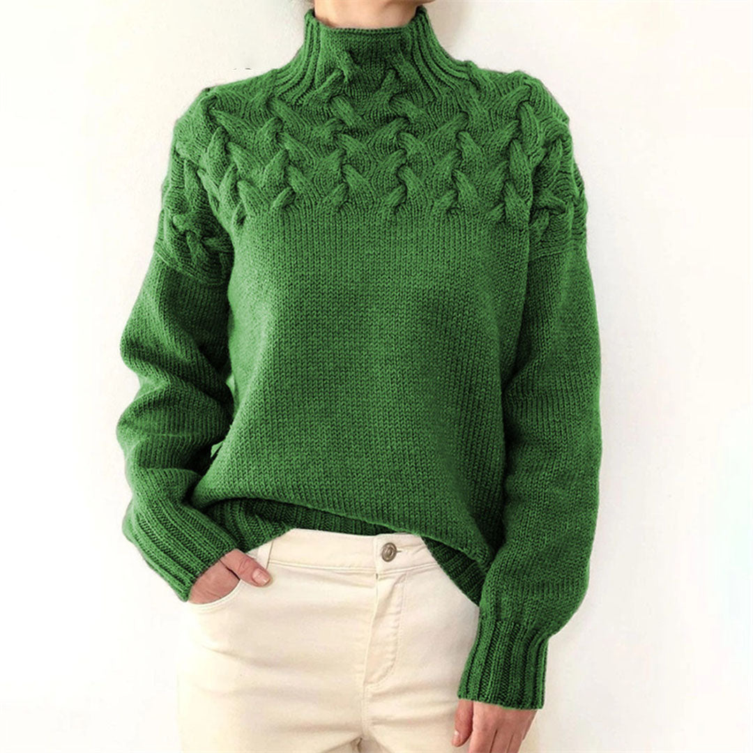 Leticia® | Knitted turtleneck sweater for women