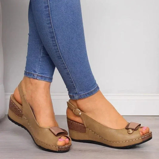 Veronica® | Orthopedic Wedge Sandals