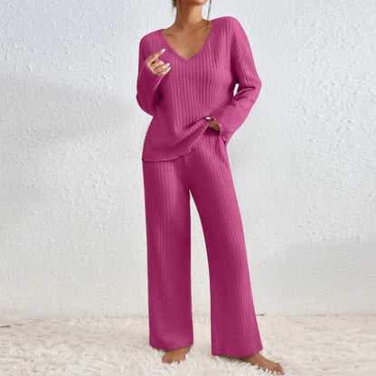 Adela® | Cozy knitted two-piece suit