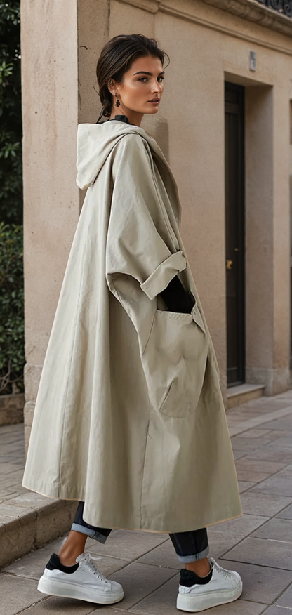 Leocadia® | Trench coat with cape