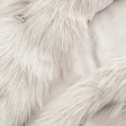 Victoria® | Thick faux fur coat