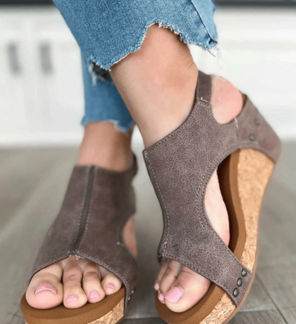 Ofelia® | Stylish Adjustable Summer Sandals With Arch Support