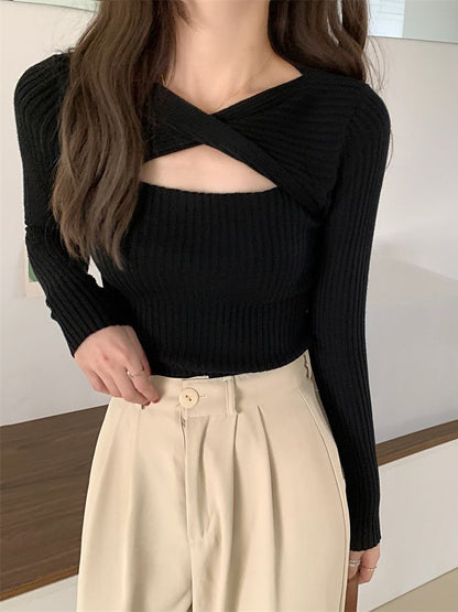 Adalgisa® | Women'S Slim Autumn Cardigan With Sexy Design