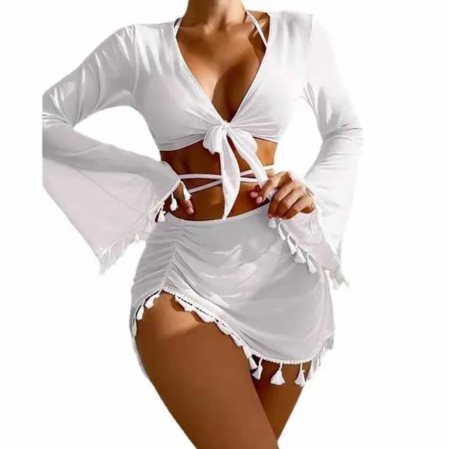 Boote® | Fashion Tassel Bikini Set For Women