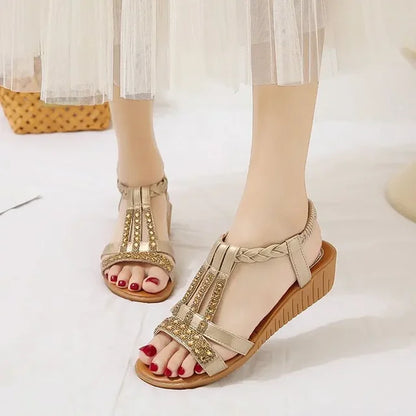 Thea® | Elegant Sandals With Beeping Toe