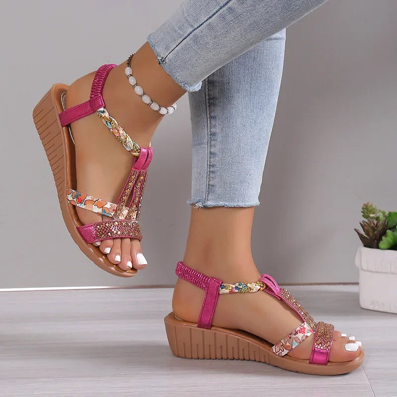 Thea® | Elegant Sandals With Beeping Toe