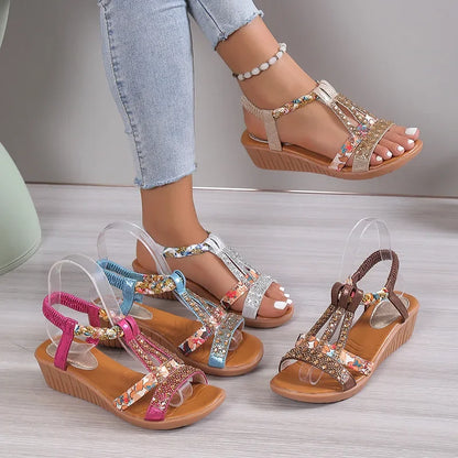 Thea® | Elegant Sandals With Beeping Toe
