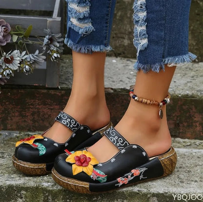 Tatiana® | 3D Flower Design Fashionable Sandals