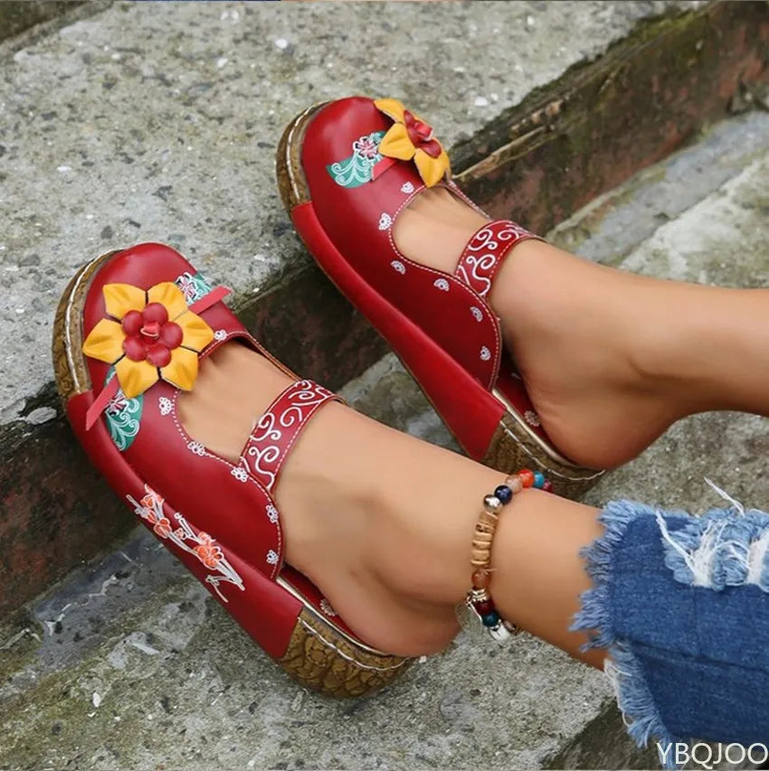 Tatiana® | 3D Flower Design Fashionable Sandals