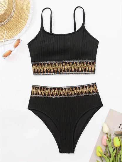 Yara® | Bohemian bikini with hot pants