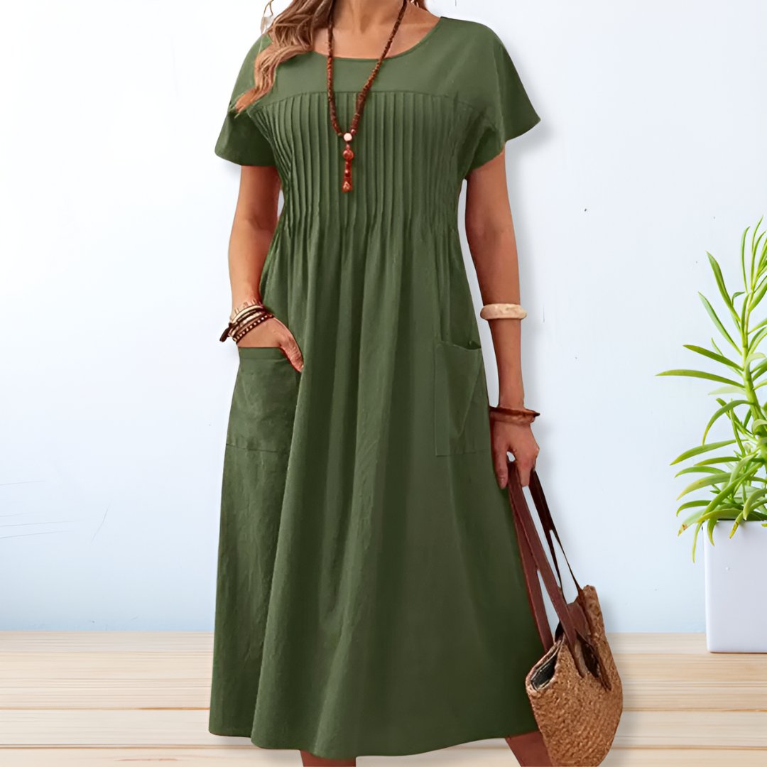 Leslie® | Dress Cotton And Linen, Comfortable And Airy
