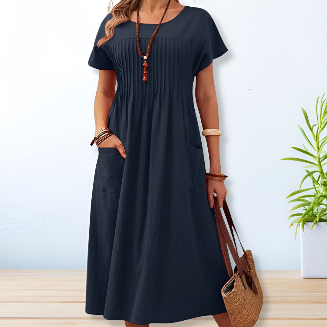 Leslie® | Dress Cotton And Linen, Comfortable And Airy